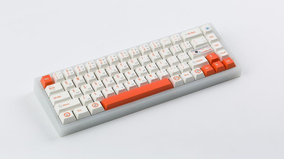  BB-8 on a translucent NK65 angled 