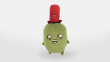 Load image into Gallery viewer, Olive and Pim Cute Plushie with Pim sticking out