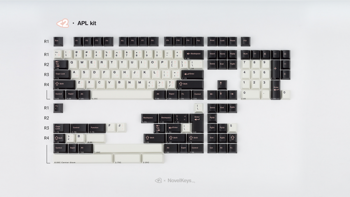 Apl Key Set Cherry Olivia – NovelKeys LLC