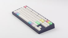 Load image into Gallery viewer, Cherry Milkshake on a purple NK87 keyboard angled right