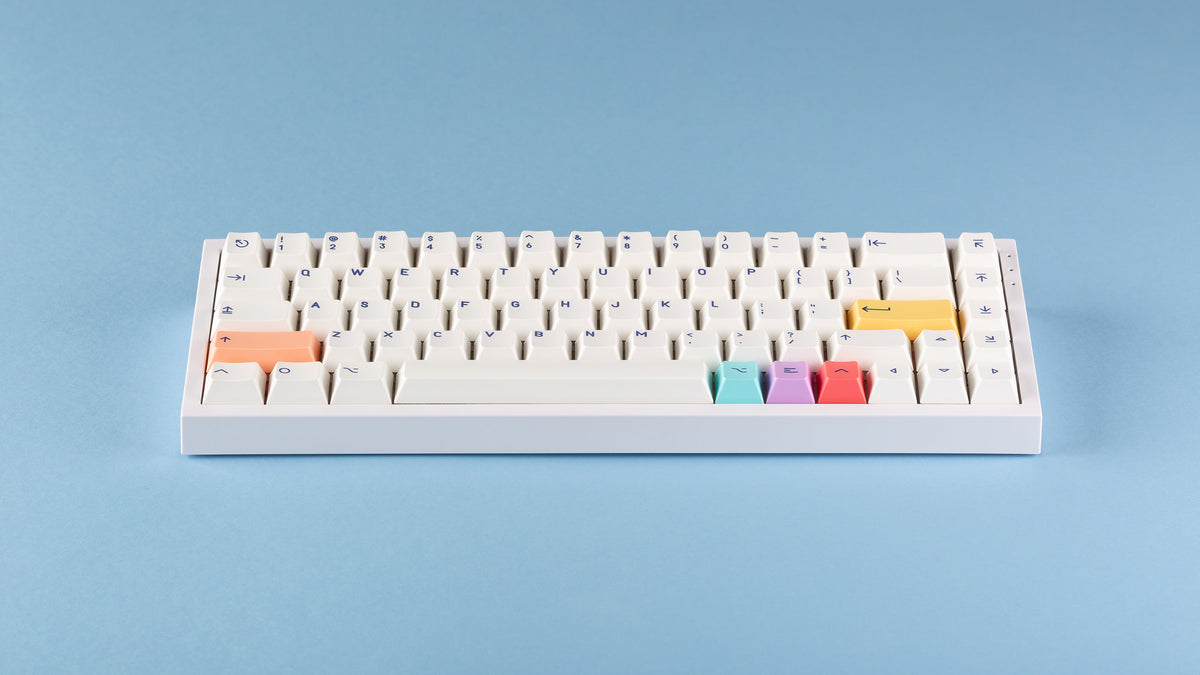  Cherry Notion on white NK65 front 