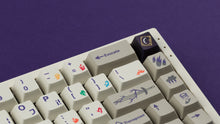 Load image into Gallery viewer, Spellbook Salvun artisan keycap left side view