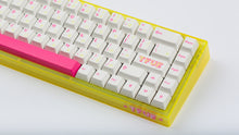 Load image into Gallery viewer, yellow tfue edition case with keycaps right side