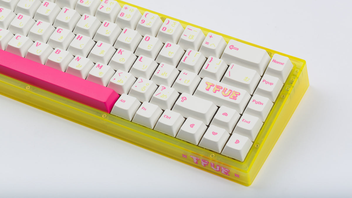 yellow tfue edition case with keycaps right side 