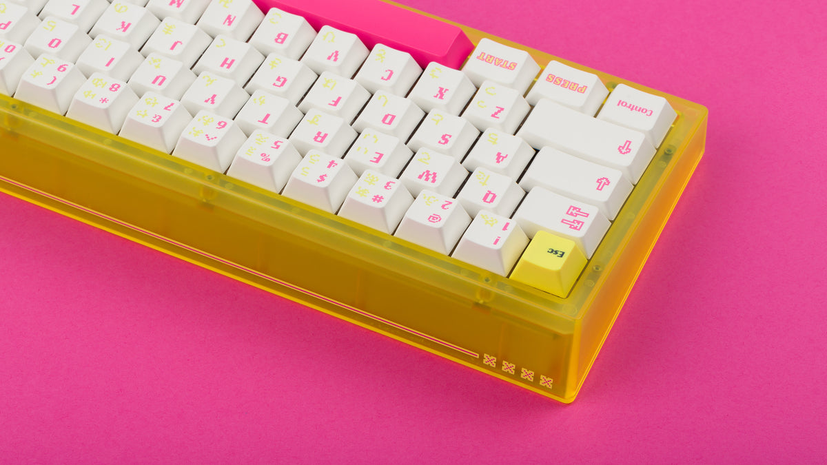  yellow tfue edition case with keycaps back view left sid 