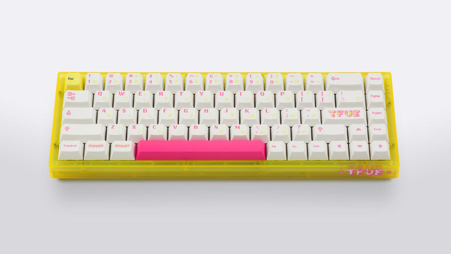 NovelKeys NK65 TFUE Edition 65 percent keyboard with the official TFUE keycap set