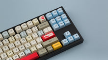 Load image into Gallery viewer, X-Wing keycaps on a black NK87 zoomed in on right