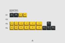 Load image into Gallery viewer, Render of GMK CYL Serika 2 geometries accent kit