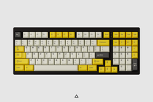 Load image into Gallery viewer, GMK CYL Serika 2 latin core on a black keyboard centered