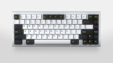 Load image into Gallery viewer, GMK CYL Colorchrome on silver keyboard centered